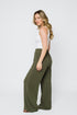 Stevie-Wide Leg Pull On Pant